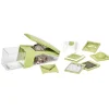 Mandoline multifonctions vert et blanc