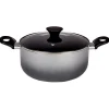 Marmite aluminium grise