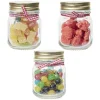 Mini bocal en verre x3