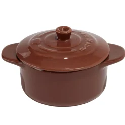 Mini cocotte en céramique avec couvercle