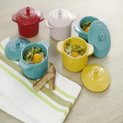 Mini cocotte ronde crème