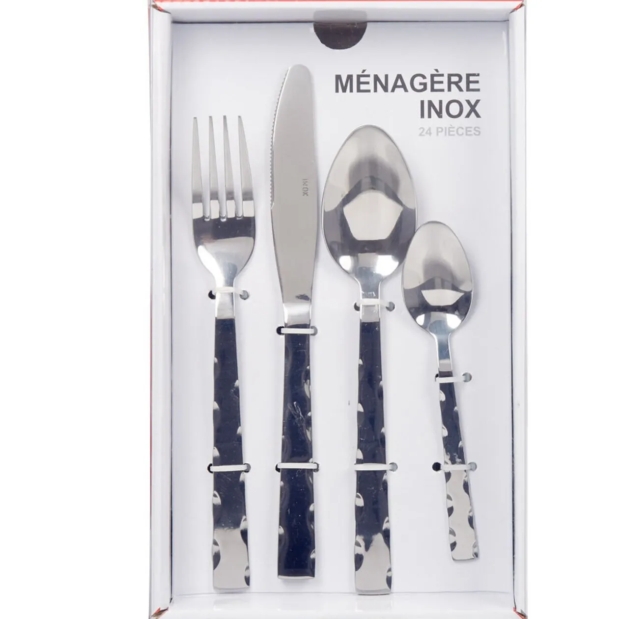 Ménagère 24 pièces moderne