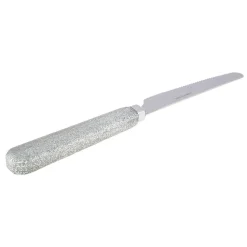 Ménagère 24 pièces pailleté gris argent