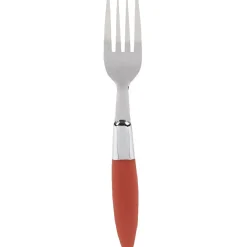 Ménagère 24 pièces rouge