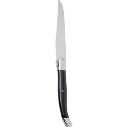 Ménagère Laguiole inox gris anthracite 16 pièces