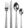 Ménagère manche écaille inox argenté 24 pièces