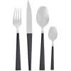 Ménagère scandinave 24 pièces noir