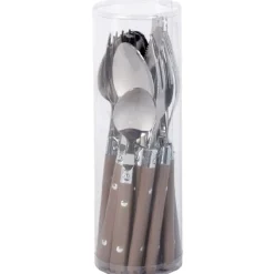 Ménagère taupe 16 pièces