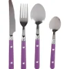 Ménagère violet 16 pièces