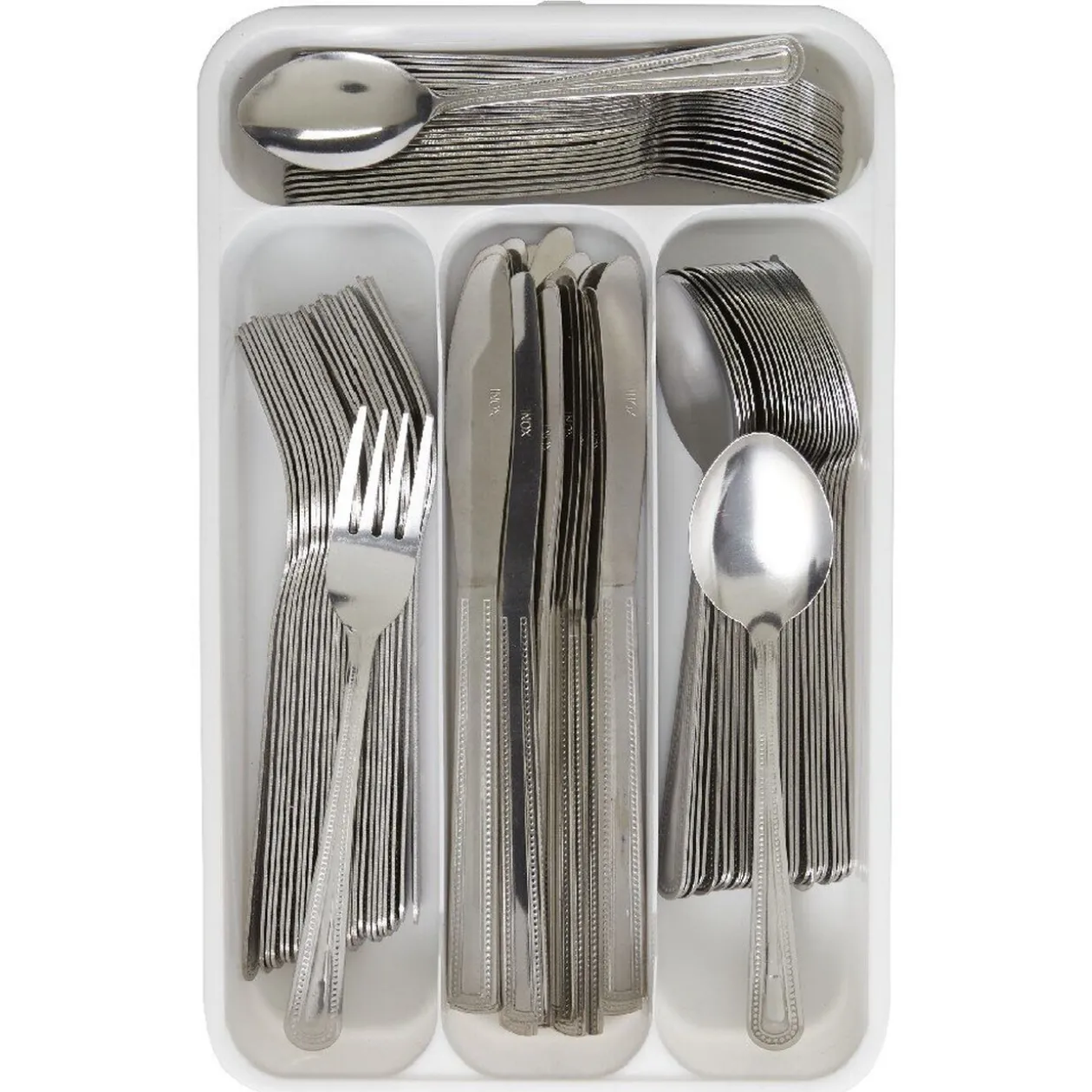Ménagère XXL inox 100 pièces