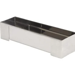 Moule à bûche rectangulaire en inox