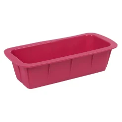 Moule à cake silicone rose
