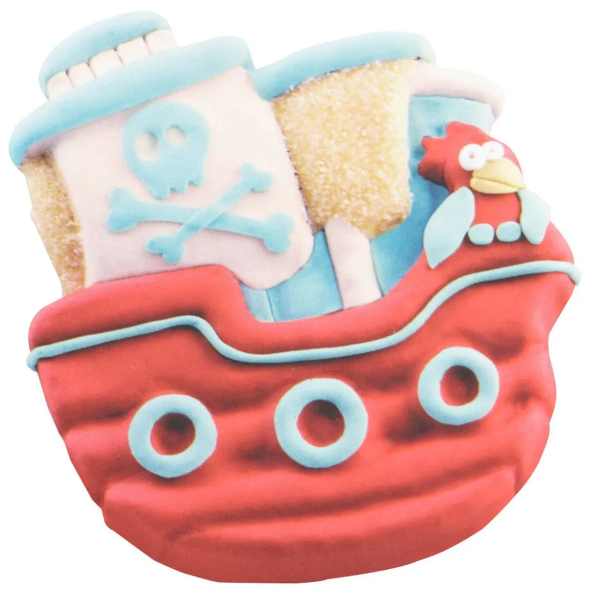 Moule à gâteau bâteau pirate