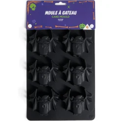 Moule à gâteau Halloween silicone forme araignée 27x18xH3cm