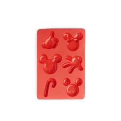 Moule à gâteau Mickey Disney silicone rouge 29x20xH3cm
