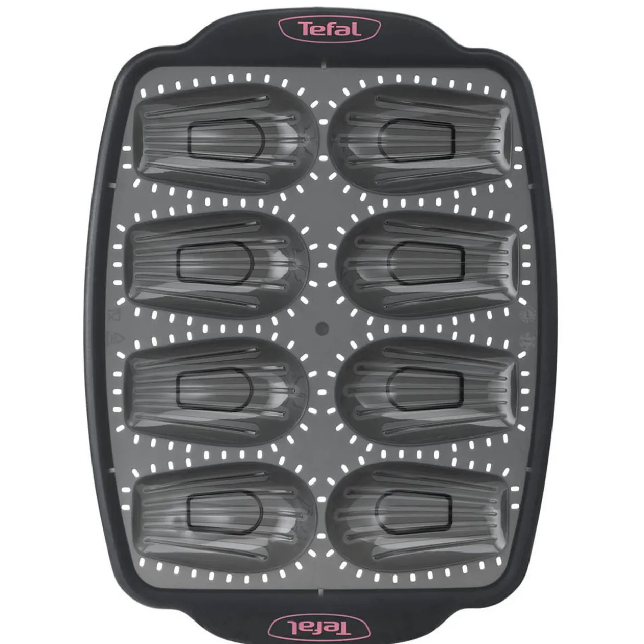 Moule à madeleines en silicone Tefal 8 pièces