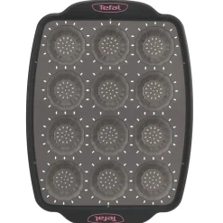 Moule à mini tartelettes en silicone Tefal 12 pièces