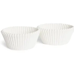 Moule à muffin papier x50 blanc
