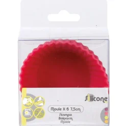 Moule à muffin silicone x6