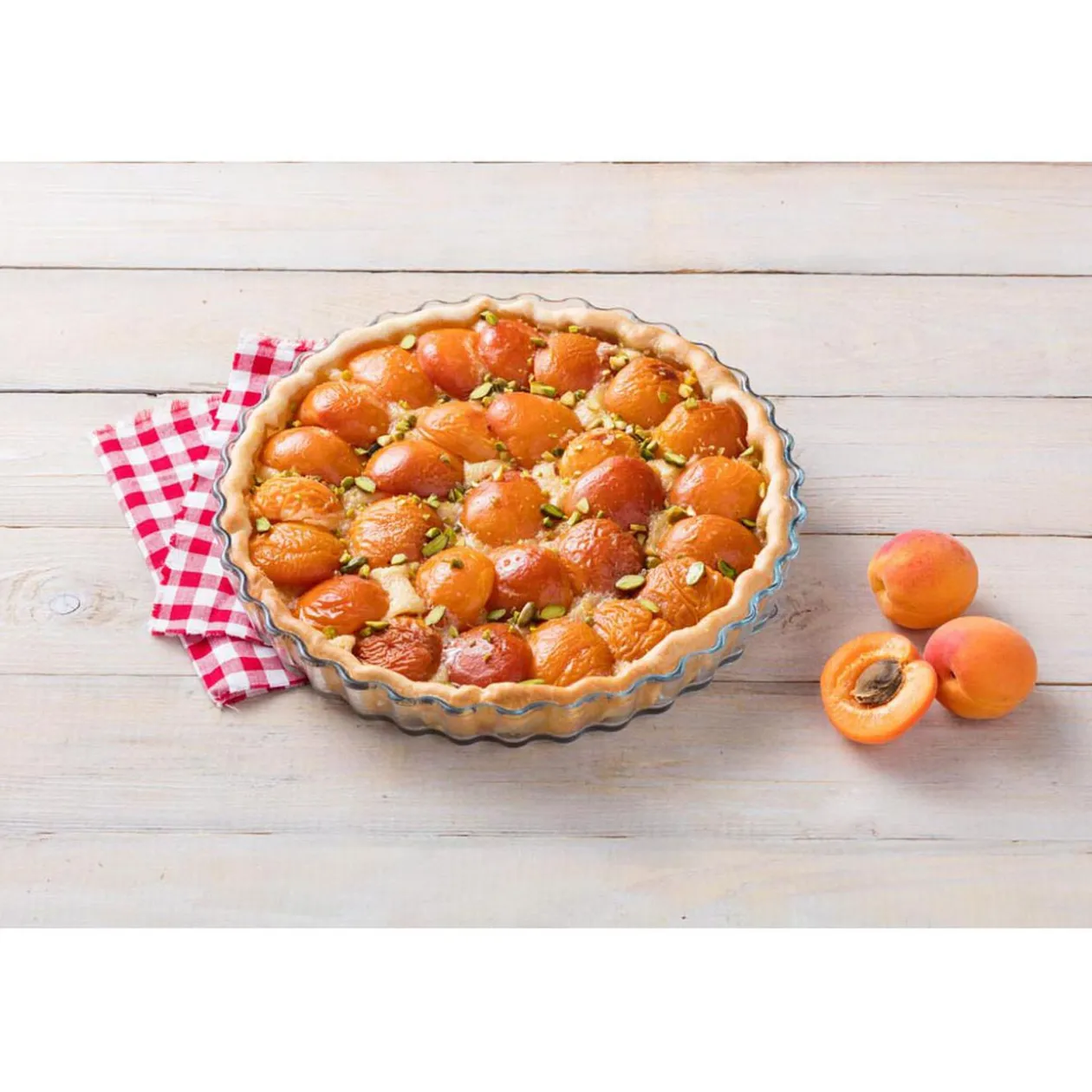 Moule à tarte en verre extra résistant