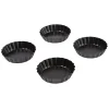 Moule à tartelette avec fond amovible x4