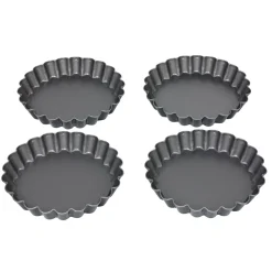 Moule à tartelette revêtement antiadhésif Happy Hour x4