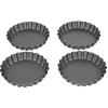Moule à tartelette revêtement antiadhésif Ø12cm x4
