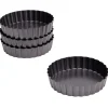 moule à tartelette x 4 fond amovible