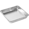 Moule carré en métal gris