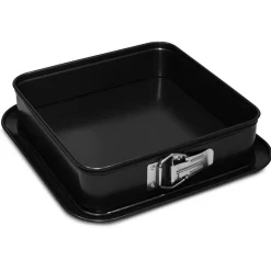Moule carré noir antiadhésif avec charnière Gardenia noir