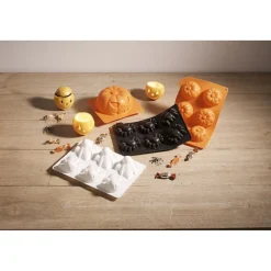 Moule en silicone grande citrouille 3D
