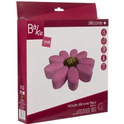 Moule fleur silicone vert