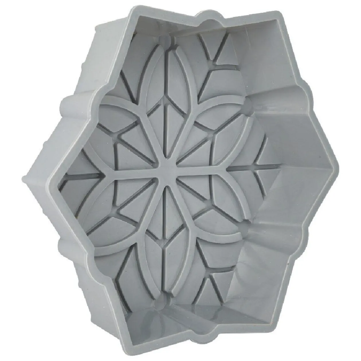 Moule flocon de neige gris