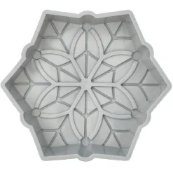 Moule flocon de neige gris