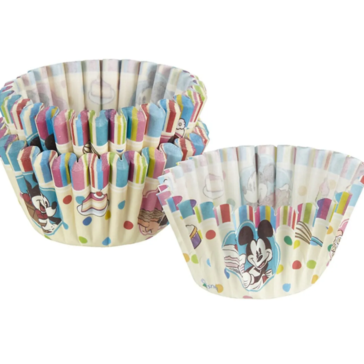 Moule mini cupcake Mickey x60