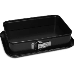 Moule rectangulaire antiadhésif avec charnière Gardenia noir