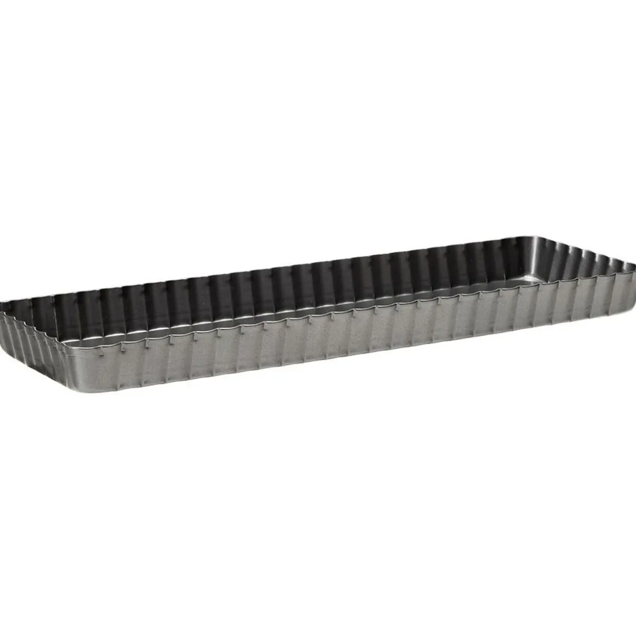 Moule rectangulaire avec fond amovible 35x11 cm