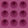 Moule silicone 9 mini briochettes