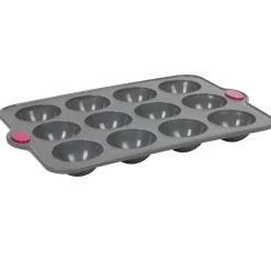 Moule silicone gris 12 minis dômes