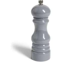 Moulin à poivre en plastique gris H17,5cm