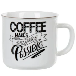 Mug à message Coffee makes everything possible Bakery