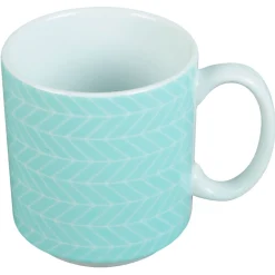 Mug motif géométrique
