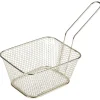 Panier de présentation métal doré ou argenté 24x11xH13,5cm