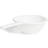 Passoire à queue plastique blanc Ø23xH9cm