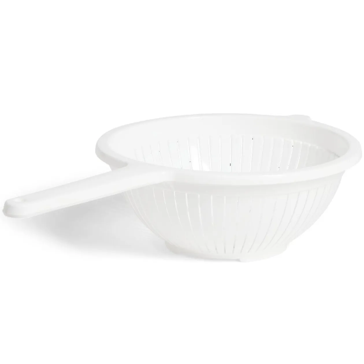 Passoire à queue plastique blanc Ø23xH9cm