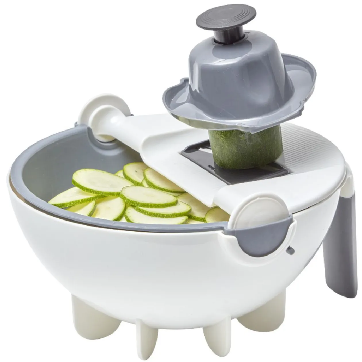 Passoire multifonctions rotative 9en1 mandoline