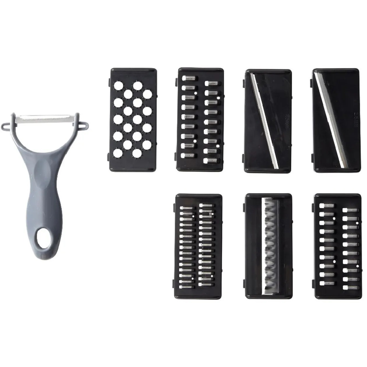 Passoire multifonctions rotative 9en1 mandoline