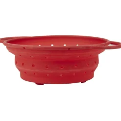 Passoire rétractable rouge