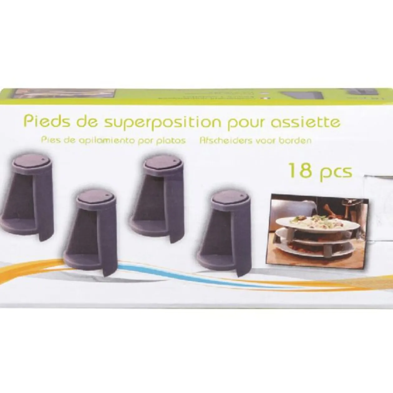 PIEDS DE SUPERPOSITION X18