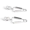 Pince à escargots en inox L16cm x2